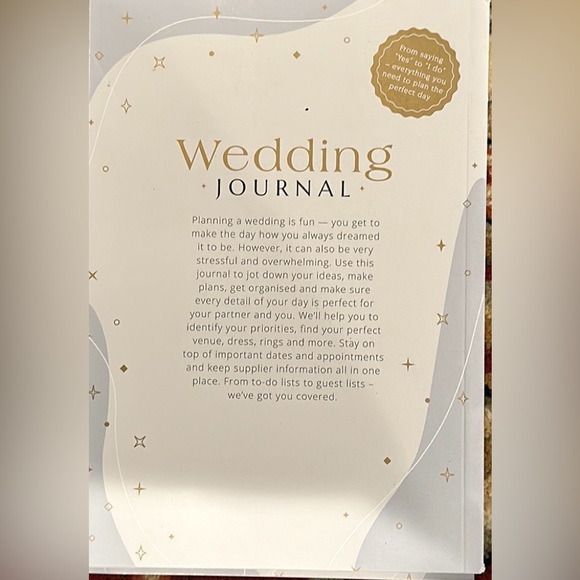 Brand new Wedding Journal - Picture 2 of 2